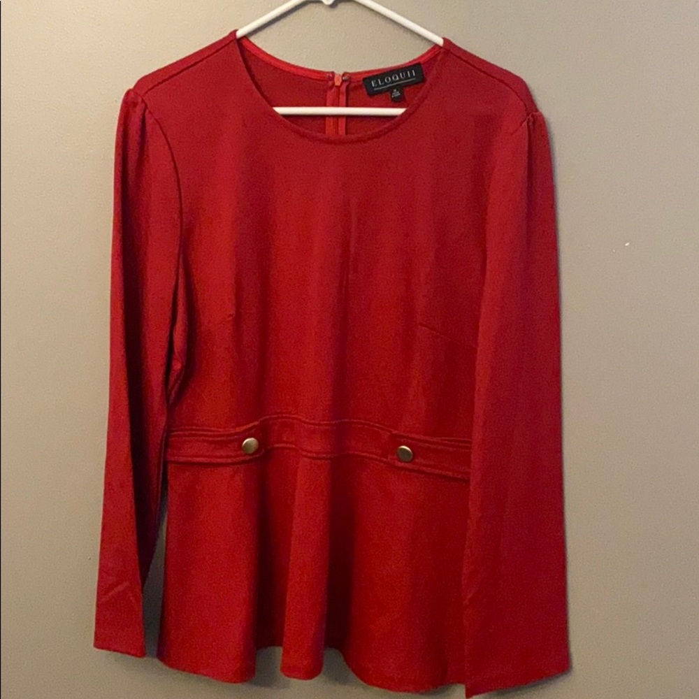 Peplum top